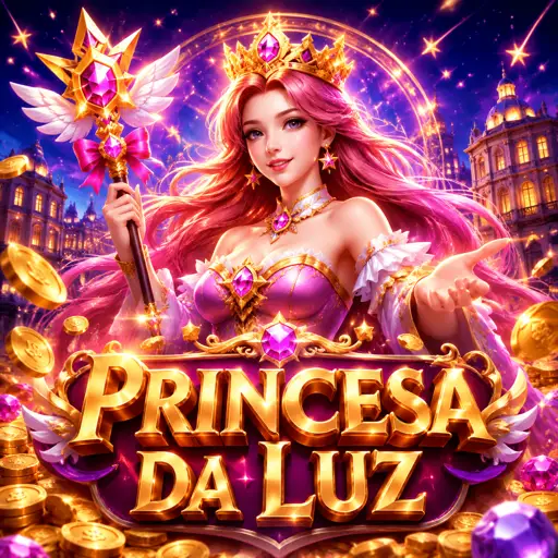Slot Starlight Princess com personagem anime e tema celestial
